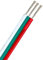 Flexibles Kabel, elektrisches Flexkabel, 3-poliges Kabel für 2811 2812 LED-Licht, 22/20 AWG, verzinnte Kupferdrähte, 3-poliger Drahtverbinder-Webstuhl (30 m, 20 AWG)
