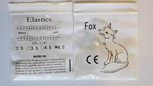 1 Pack Dental kieferorthopädischer Latex Elastiken,O-Ringe,Intraoral/Extraoral,orthodontic materials,orthodontic latex elastics,6.5oz,1/8'',CE/FDA