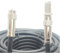 SSL RG6 Satellite Coaxial Cable Extension 15 Meter Black Fully Assembled RG6 Satellite Coax TV Lead Kit with Premium Fitted Compression F Connectors for Sky Q HD, Freesat and Virgin Media