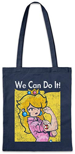 Urban Backwoods We Can Do It Princess Hipster Bag Beutel Stofftasche Einkaufstasche