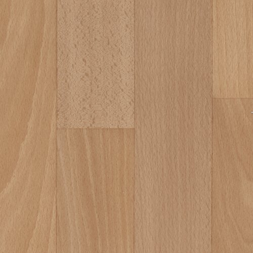 CV Belag Holzoptik | PVC Schiffsboden Buche ideal für Wohnzimmer und Kinderzimmer | PVC Bodenbelag Meterware in 200 300 und 400 cm Breite | Meterware | Variante: 3,5 x 3m