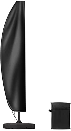 Erato Funda Protectora de Sombrilla, Funda para Parasol, 420D Oxford Funda para Sombrilla Impermeable, Funda Sombrilla para Exteriores Jardín
