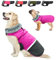 Dogcheer Hunde-Wintermantel, wendbarer Fleece-Kragen, Hundejacke, klein, mittel, groß, wasserabweisend, Hundejacke, Hundekleidung, warme Hundeweste, Pullover für Damen und Herren