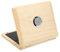 Custodia per Ance, Supporto per Custodia per Clarinetto per Sassofono in Legno Massello a 5 Ance con Igrometro Accessori per la Conservazione Dell'ancia per Sax(Colore del legno)