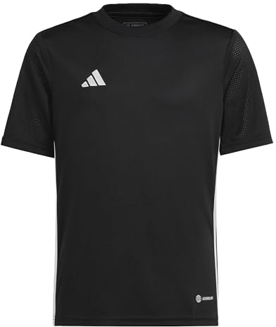 Adidas Unisex Kids Jersey (Short Sleeve) Tabela 23 Jersey, Black/White, H44535, 164