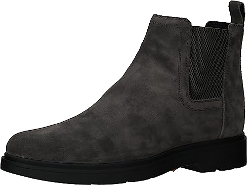 Geox U Spherica Ec1, Stivale alla Caviglia Uomo, Dk Stone, 42 EU