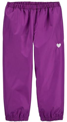 OSHKOSH B'GOSH Toddler/Little/Big Girls Trail and Rain Splash Pants (Purple, 6)
