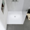 Duravit DuraBayas Duschwanne aus Mineralguss, 90 cm - Farbe wählbar, Farbe:Weiß matt