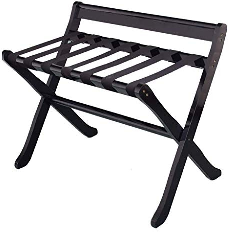 Porte-Valise, Porte-Bagages en Bois Massif, Valise, Porte-Bagages, Porte-Bagages à Main (B)