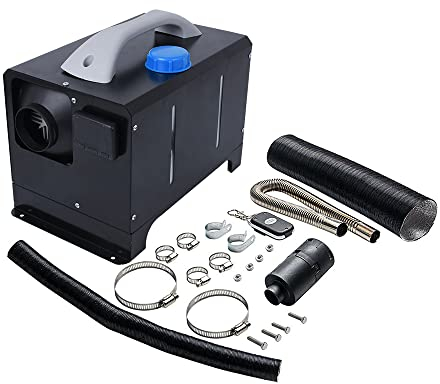 XUEMANSHOP 5KW Standheizung Diesel, Diesel Lufterhitzer mit Fernbedienung LCD Fernbedienung Tragbar für Lastkraftwagen Sattelschlepper Lieferwagen Wohnmobil