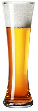 UNbit Biergläser Klassische Biergläser Biergläser 355 ml Traditioneller Bierkrug aus Glas Der ideale Bierbecher for Festivals Grillabende und Fußballspiele 5er-Set Craft-Beer-Becher for Bar Pub