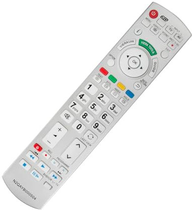 N2QAYB000504 Telecomando sostituito -VINABTY-fit for Panasonic Viera TV telecomando N2QAYB000504 TX-L47E5Y TX-L37GS21 TX-L42EN33 TX-P42GT20E TX-L32D28EP TX-L42G20E TX-P50G20E