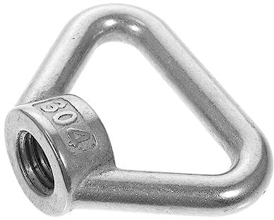 BELLIFFY écrou porte-bagages de toit supports de voiture pour le toit accessoires pour support de voiture de kayak étagère noix d'oeil anneaux d'arrimage inoxydable Acier inoxydable Silver