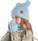 Muetze Winter Maedchen MüTze Mit Led Licht Damen WintermüTze Herren Weiß Wintermuetze Damen Warm MüTze Mit Loch Muetze Damen Mit Fleecefutter MüTze Herren Bunt FranzöSische MüTze Damen