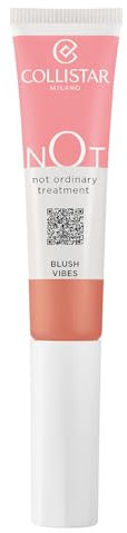 Collistar NOT Blush Vibes, Flüssiges Rouge mit Schwammapplikator, Strahlender Teint & Bonne Mine Effekt, Feuchtigkeitsspendend, Glättend, Strahlendes Finish, n.03 Orange Spritz, 15 ml