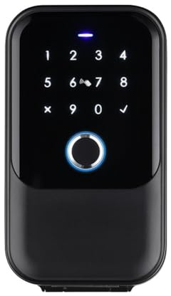 Sirxlevcy Wasserdichte Abdeckung, Sicher, Tuya-Code, Fingerabdruck, Bluetooth, WLAN, Key-Box, App-Fernbedienung, Wandmontage, Kombination, Türschloss