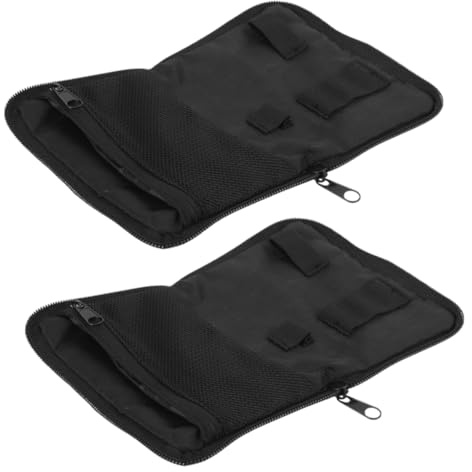WOFASHPURET 2stücke Tragbare Tasche Für Blutzuckermessgerät Harnsäure-messgerät Und Blutdruckmessgerät Mit Reißverschluss Aufbewahrungsbeutel Aus Sicherem Und Leichtem Material Organizer Für