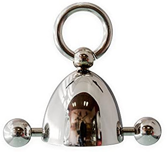 Fly Style Nippelpiercing Chirurgenstahl 316 L - Ring der O - BDSM Schmuck - Nipple Piercing/Brust Piercings aus Edelstahl, Richtung/Seite:horizontal, Durchmesser:16 mm (Paar)