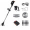 BAFEIYA 21V Cordless Lawn Mower Electric Grass Trimmer Regolabile Mower Hedge Garden Strumento di potatura con Batteria agli ioni di Litio 22980mAh(1 Battery Set)