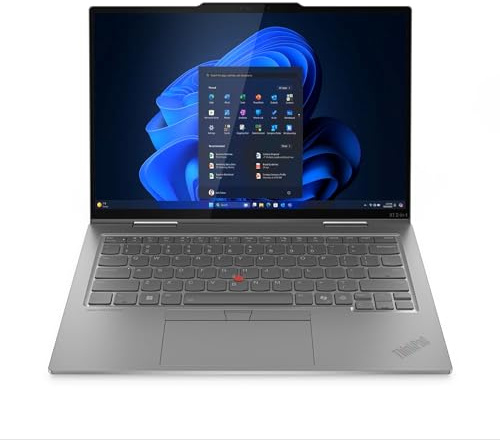 Lenovo ThinkPad X1 2-in-1 Gen 10 Aura Edition Laptop with Intel Core Ultra 7 255U Processor, 14” WUXGA 500nits Touchscreen Display, 32GB LPDDR5X-8400MT/s, 1TB SSD, FHD RGB+IR Cam, Pen, and Win 11 Pro