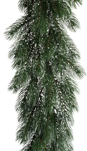 künstliche Tannengirlande/Weihnachtsgirlande Karpaten Spritzguss Promotion, Länge: 200 cm, Farbe: dunkelgrün