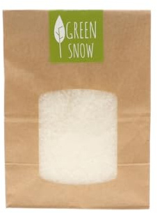 Dekoschnee I 2 Liter I 100 % biologisch abbaubar I Schnee Weihnachtsdeko