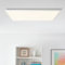 Lightbox LED Panel Aufbaupaneel - 60 x 60 cm - moderne Deckenlampe mit warmweißer Lichtfarbe: 2700 K - Helligkeit: 4000 lm - für das Büro - Metall/Kunststoff - in Weiß
