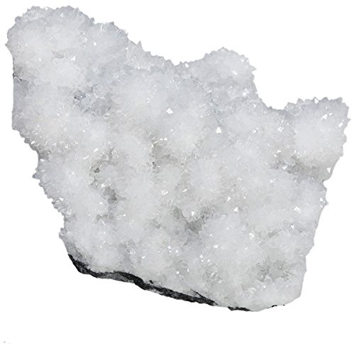 mookaitedecor Natural Crystal Cluster Specimen Irregular Raw Quartz Stone | White Coral Crystal Geode Druzy, Raw Rough Mineral, forHome Decor, Meditation Fengshui Ornament, 50-100g