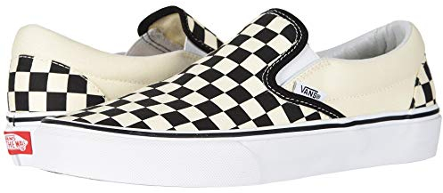 Vans U Classic Slip-On Disney Sneakers, Weiß - Schwarz, Weiß (Blk Wht Checker) - Größe: 45 EU