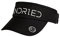 Sundried Black Visor - Lightweight Jogging Visor for Trail Running & Marathon Running