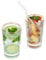Verres À Eau Buvant 400Ml Jante en Or Gobelets Vintage Verre Ensemble De 2 Grands Verres À Whisky pour Jus De Café Thé pour La Fête, Bar