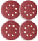 50Pcs 125mm 8 Holes Sanding Discs Pads Sanding Sheets, 5 Inch 40 Grits Hook and Loop Sandpaper Sheet for Random Orbital Sander.