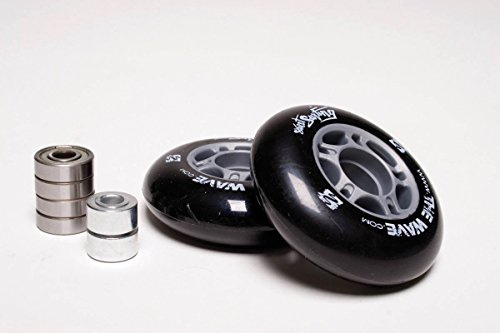 Streetsurfing Waveboard Ersatzrollen Hi Performance Wheels, 2 Ersatzrollen, für alle Waveboard-Modelle geeignet, 500188