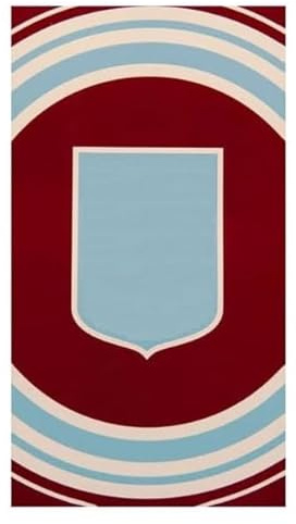 Aston Villa F.C. Towel PL Official Merchandise, Multicolor, Approx 140cm x 70cm (55in x 28in)