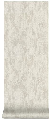 Superfresco Easy Papier peint intissé Béton Raven 1005 x 52cm Gris/taupe | Revêtement Mural, Tapisserie | Ambiance Facile à poser et à enlever