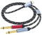 Lightning to Dual 6.35mm 1/4 TS Mono Stereo Y-Cable Splitter Lightning to Dual 1/4 inch Audio Cable Compatible for iPhone12/11/X/XS/XR/8/7/iPad,Amplifier, Speaker, Headphone, Mixing Console 20FT