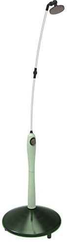G.F. SRL, Doccia Solare Sunny Style RECO, Doccia da Giardino in PLASTICA Riciclata, per Piscina, per Esterno, Ideale Anche in Vacanza e Campeggio, con Miscelatore per Acqua Calda e Fredda