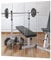 EVENLIVE® Gym Mirrors for Home Gym,16PCS Glass wall mirror tiles, 30cmx30cm full length Mirror sticker, frameless mirror Panels, For door Ceiling Candle Tray Wedding Centerpieces for Table