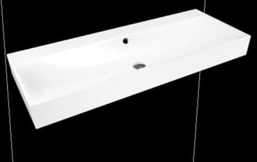 Kaldewei Silenio Wandwaschtisch 3046 1200x460x120 mm, 904506013001, Ausführung: 1x1er Hahnlochbohrung mit Überlauf