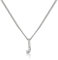 GD GOOD.designs Kette mit Buchstaben J Silber für Damen I Hautverträgliche Halskette mit initialen Anhänger I Silberne 316L Edelstahl Buchstabenkette - Valentinstag-Geschenk für Sie und Ihn