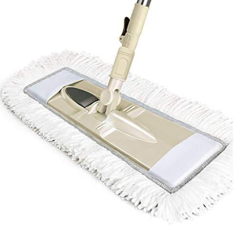 Mop Grande scopa telescopica rotante in microfibra di Mop, facile da sostituire Mop Lavapavimenti per Casa