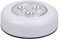 LYEAA LED Battery-Powered Wireless Night Light Tap Touch Lamp Light Wall Light for Wardrobe, Cupboard, Closet, Hallway, Kitchen, Stairs,(Black)