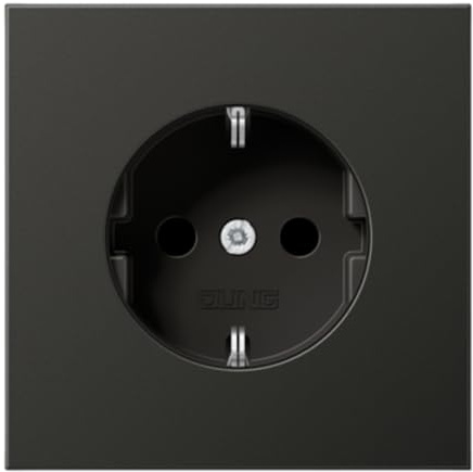 SCHUKO® LS Steckdose Anthrazit (Referenz: Jung AL1521AN)
