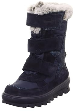 Superfit Mädchen Mädchen Flavia Mädchen Warm Gefütterte Gore-tex Schwarz/Beige 0000Stiefel