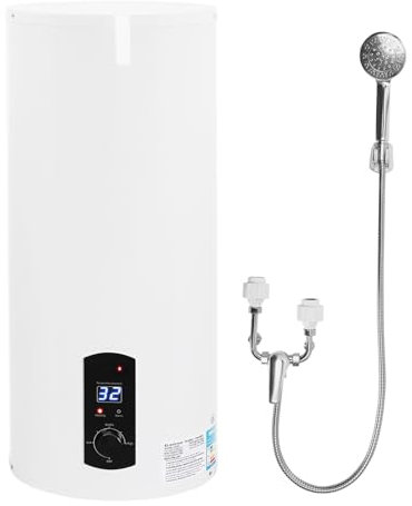 Scaldabagno elettrico, 60 l, 2000 W, serbatoio interno smaltato, temperatura di riscaldamento 25 – 75 ℃