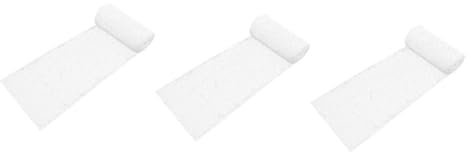 NUOBESTY 3 Panno Per Modellare Il Modello Nastro in Tessuto Di Gesso Fai Da Te Striscia Di Garza Di Gesso Strumenti Modello Di Montagna Fai Da Te Nastri Di Gesso Tela Di Gesso Bianca