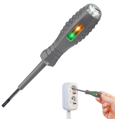 Tournevis Détecteur d'électricité, stylo testeur de tension - Testeur de tension Tournevis Stylo Magnétique,Tournevis de détecteur de courant électrique pour propriétaires, pour usine, garage
