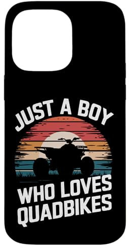Quadbike Just A Boy Who Loves Quadbikes Case for iPhone 14 Pro Max
