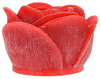 GALPADA Luce Decorativa Led Fiamma Forma Rosa Luce Per Feste Lampada Candela Led Rosa Per Arredamento