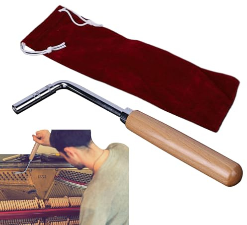 Klaviersteuerwerkzeuge, Klavier -Tuner -Tool Klavierreparaturwerkzeug | Mit Holzgriff, Geigenteilen, Instrumententeilen für Orchesterschnur, Musikzubehör